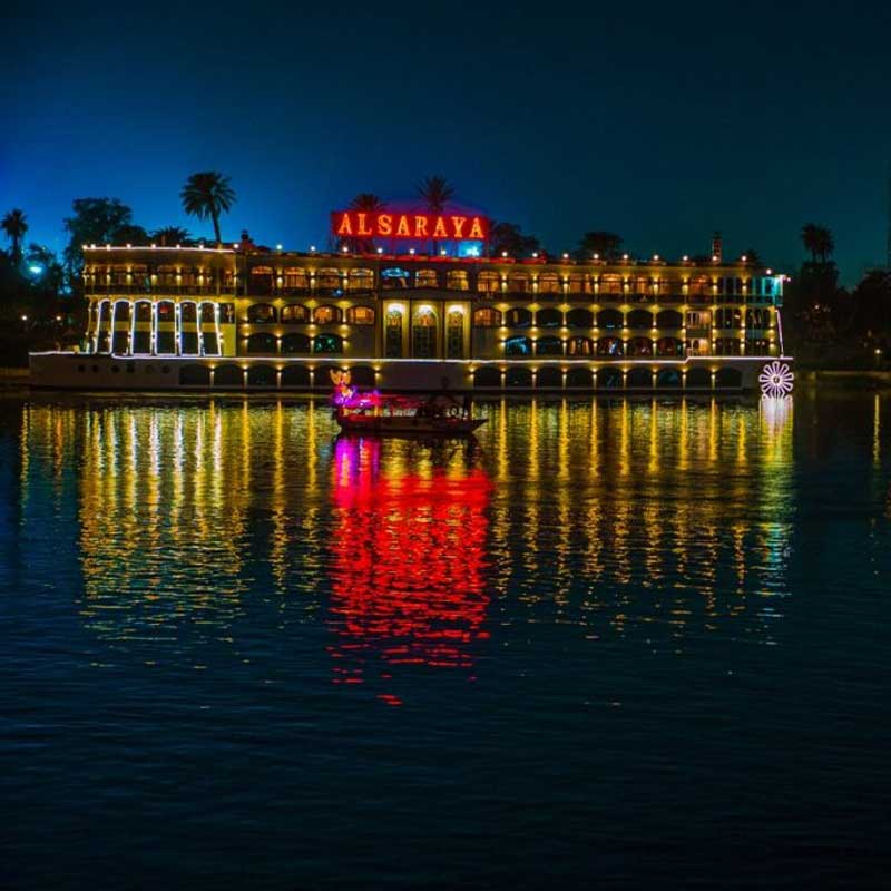 Cairo tower & Nile cruise dinner